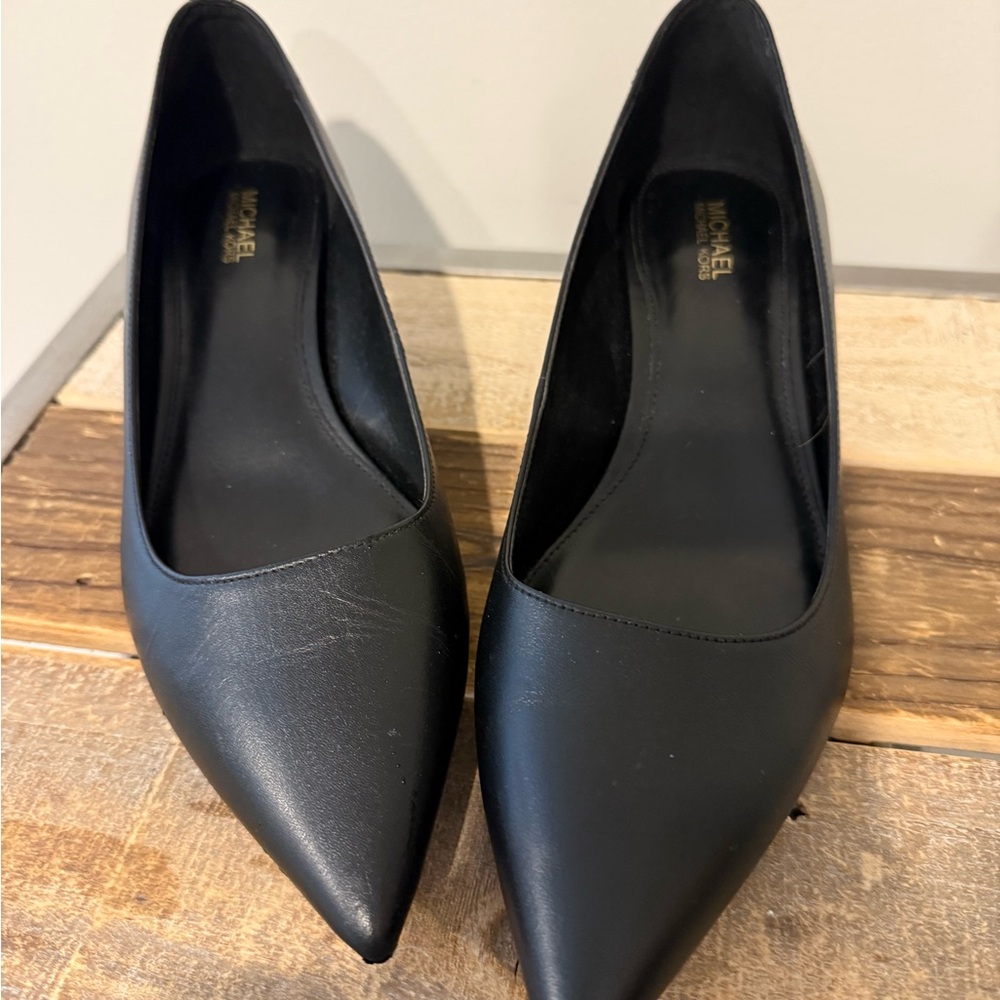 Michael Kors Black Pointed Heels